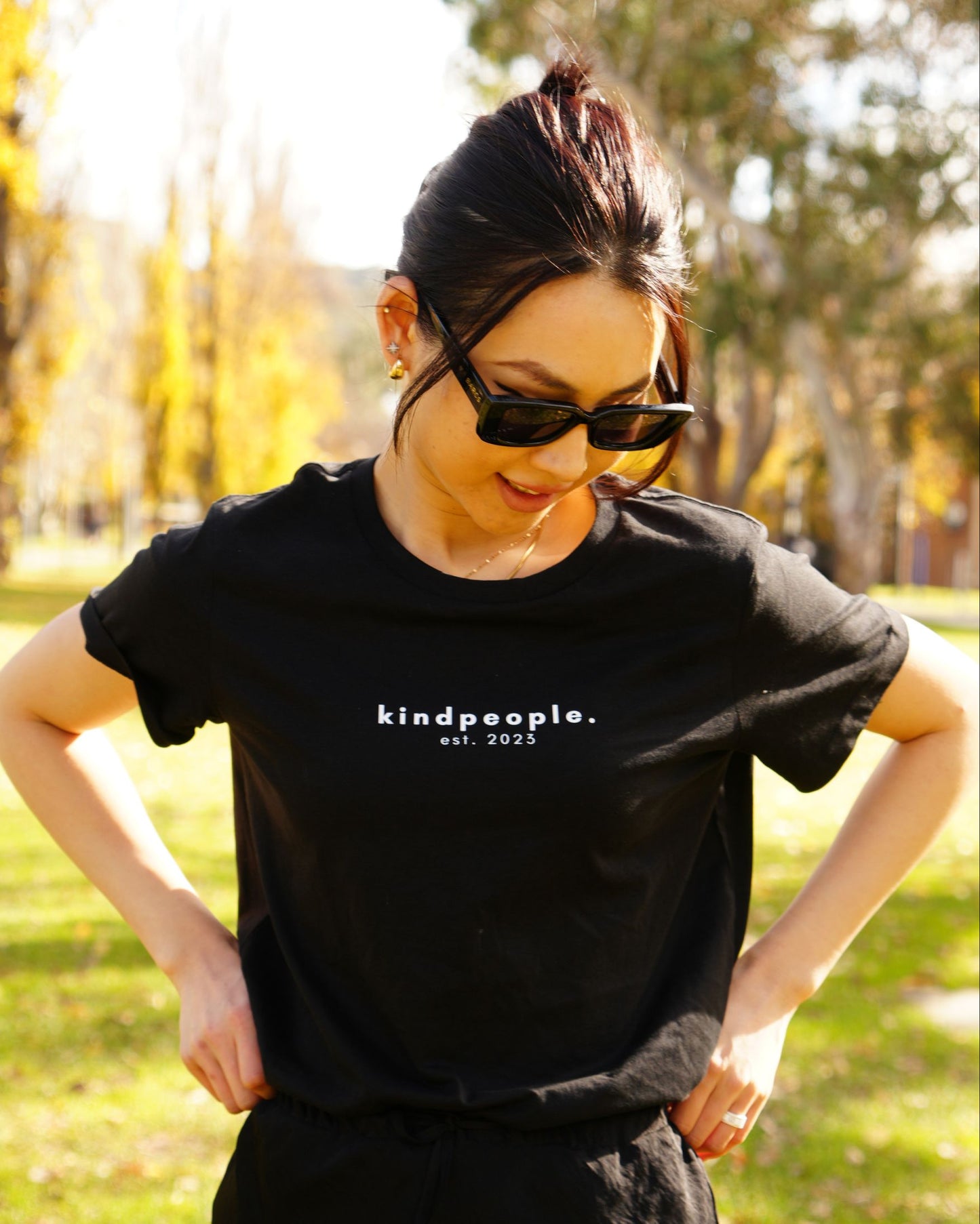 original women's regular-fit | staple tee in black