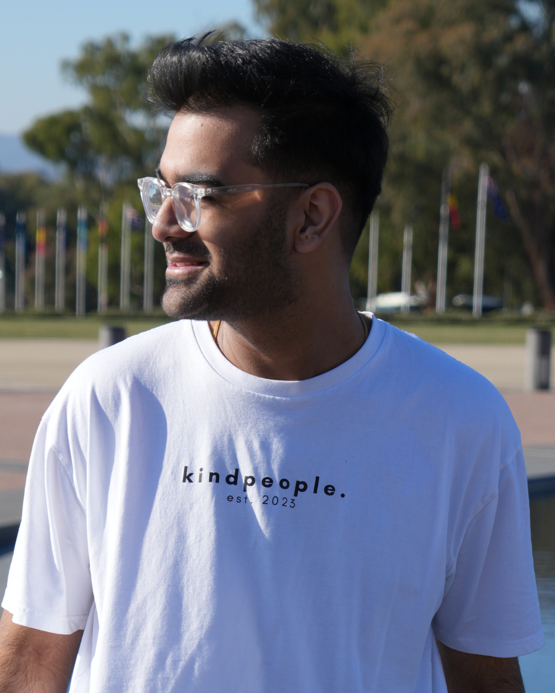 original men's regular-fit | staple tee in white