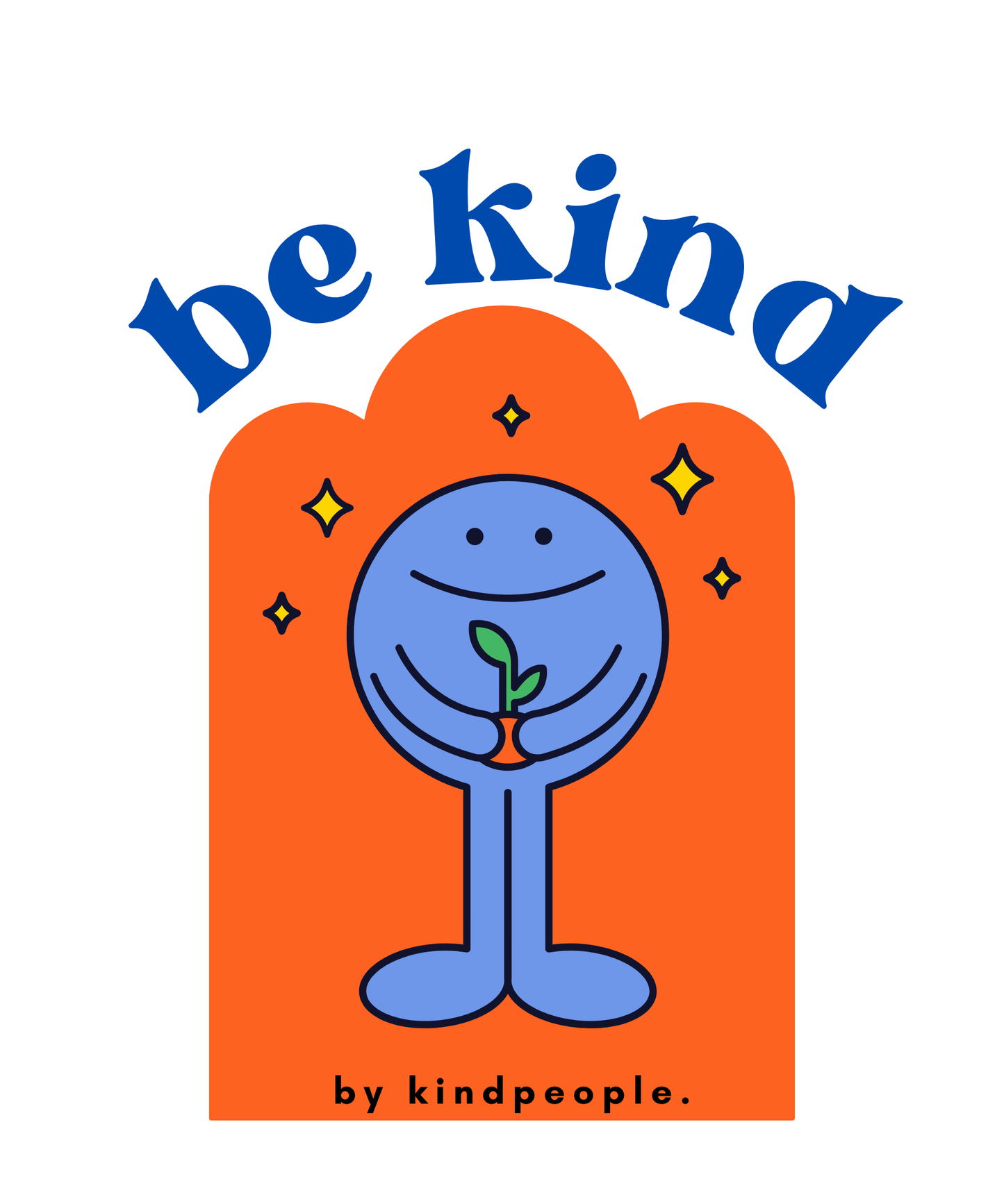 be kind | kindpeople.kids | regular kids tee