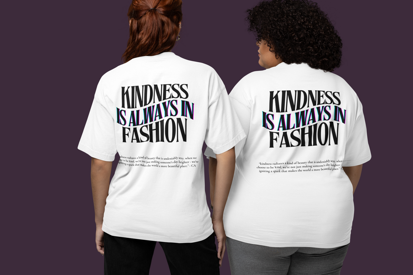 limited edition women's relaxed-fit | slogan tee in off white