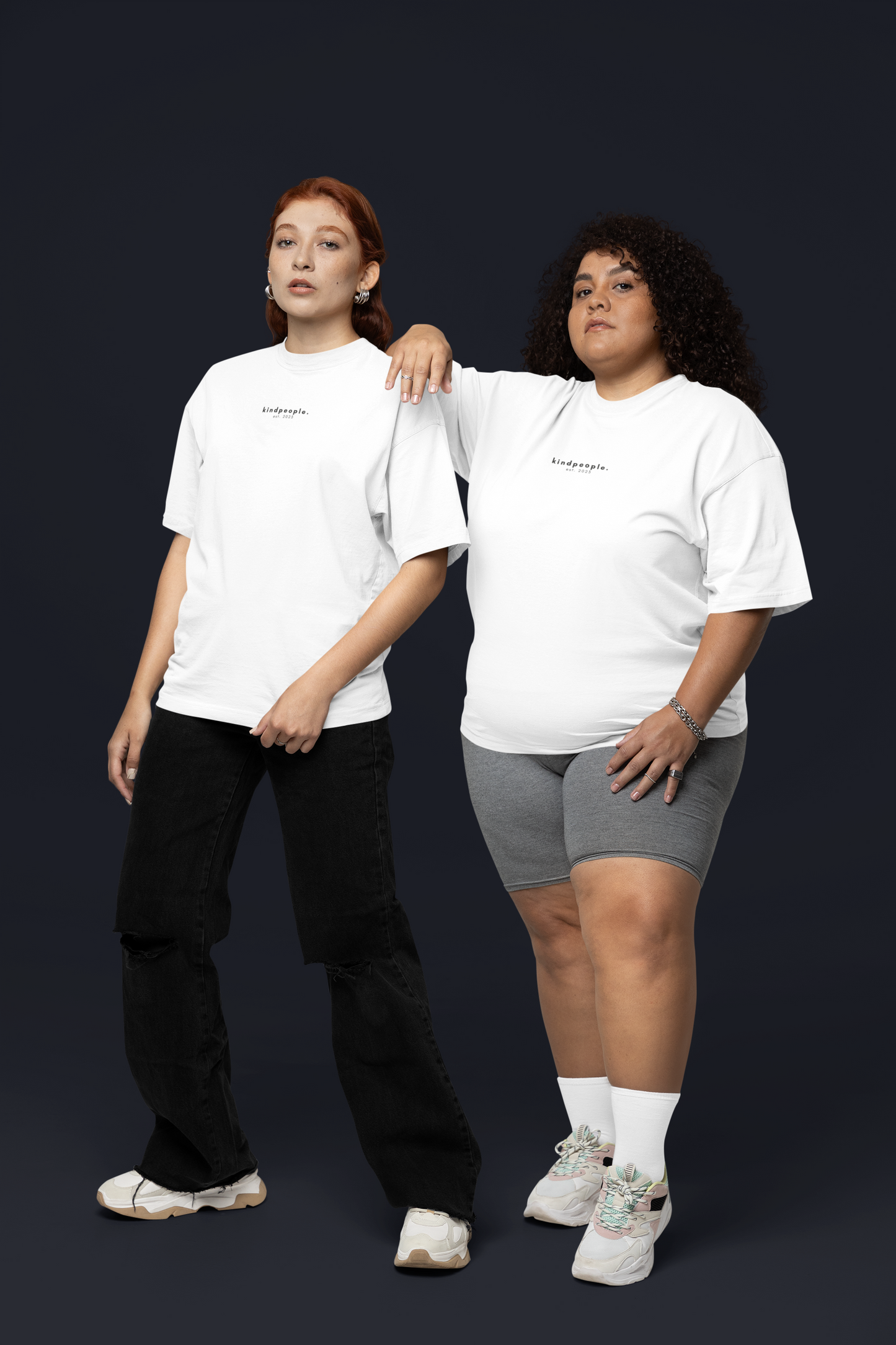 limited edition women's relaxed-fit | slogan tee in off white